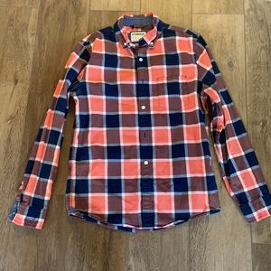 Men’s Express long sleeve button down, size small, slim fit